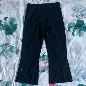 Lululemon Flared Capri Leggings